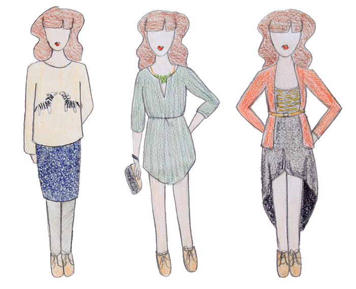 night outfit sketches_Mintz